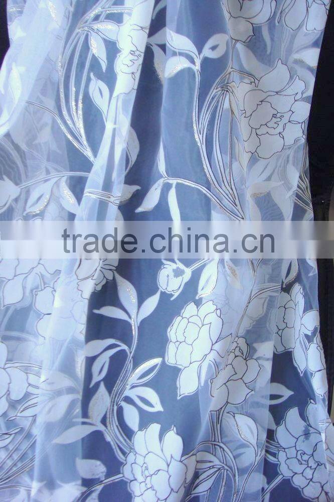 polyester heat transfer printing curtain design fabric