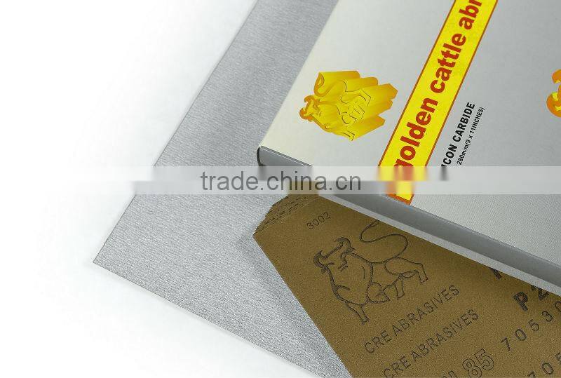 BN 85 electro coated silicon carbide abrasive paper