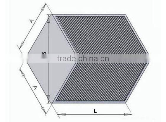 good quality low price industrial air to air ER paper heat recovery core