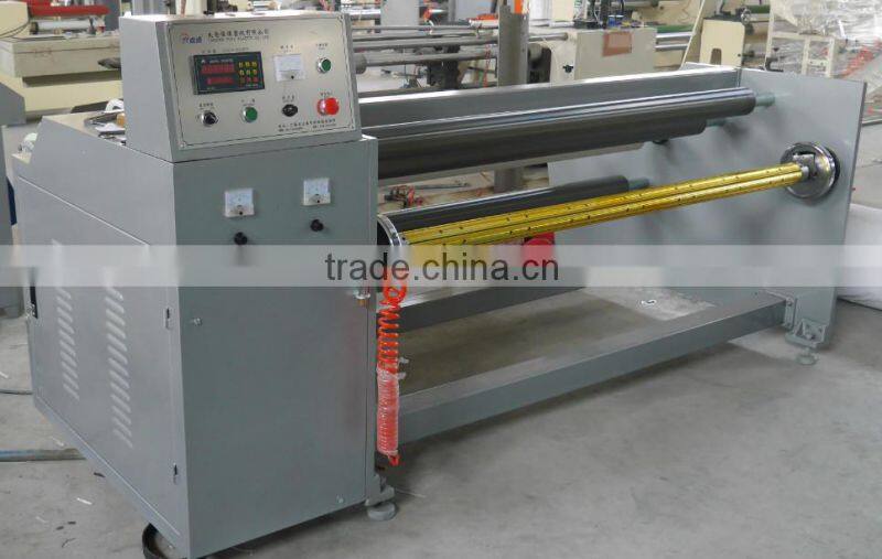 YU-806 cloth tape jumbo roll Rewinding Machine