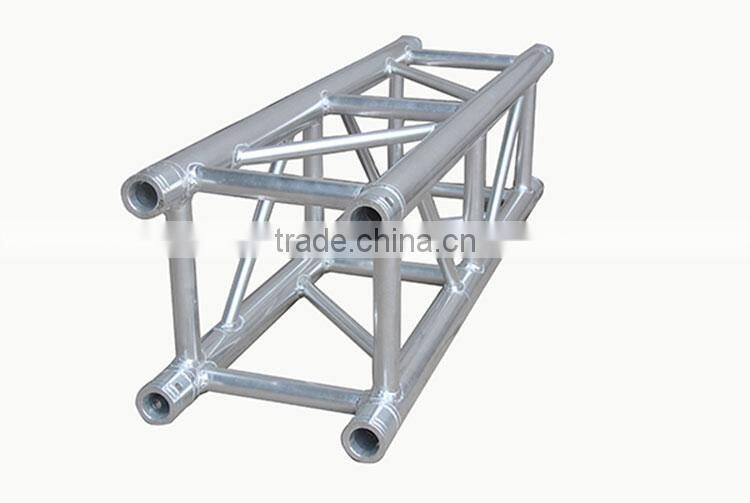 Aluminum stage truss system with wings