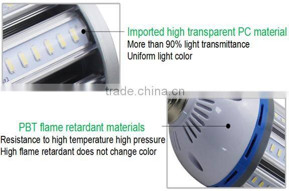 Factory Promotion Price High Lumen E27 E40 SMD5730 LED Corn Bulb 30W from Guangdong Supplier