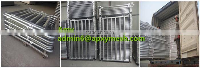 Pre galvanized metal livestock farm fence panel hot sale
