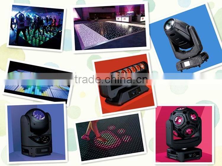 portable Magic glass led starlit dance floor