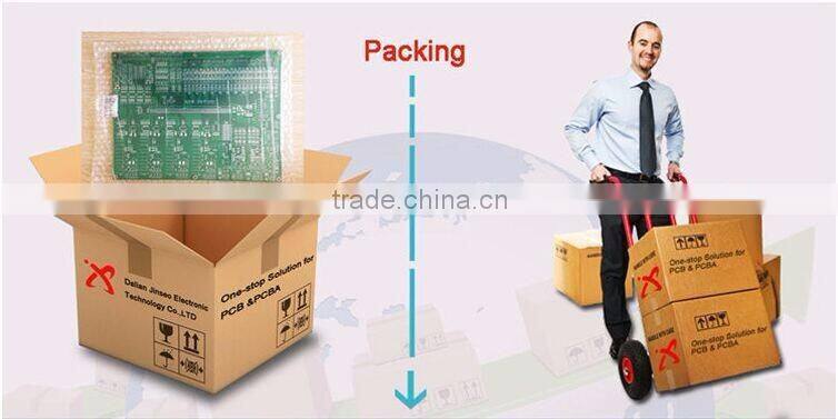 Aluminium PCBs, Metal core PCB lead-free white solder mask HASL