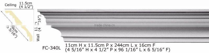 High Quality Good price beautiful Polyurethane Cornice Moulding