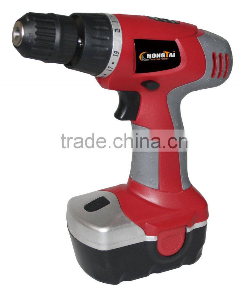 Best Selling 12V-18Volt Cordless drill with LED light and soft grip