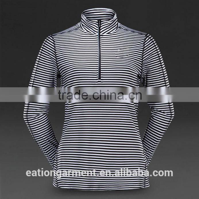 running wear custom tshirt stripe t-shirts OEM service t shirt musculation