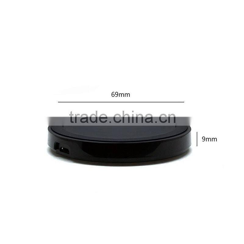 High Quality Cell Phone Mini Qi Mobile Wireless Charger,Portable Charger Wireless Charger For Samsung Qi Standard Mobile