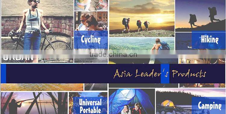 LED Hand-Crank Keychain Flashlight Dynamo Torch