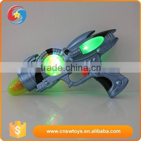 Plastic electric b/o mini imitation sniper rifle toy gun with sound and light