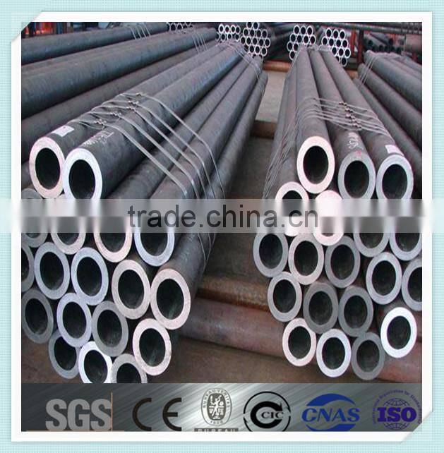 standard round carbon seamless steel pipes size