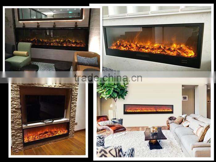 master flame indoor led electric fireplace with remote control