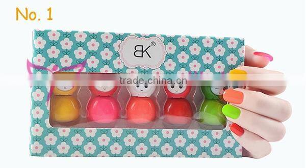 New bk Candy baby water based nail polish set