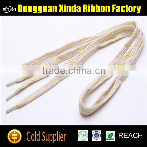 Dongguan Supplier Custom Polyester Football Shoelace