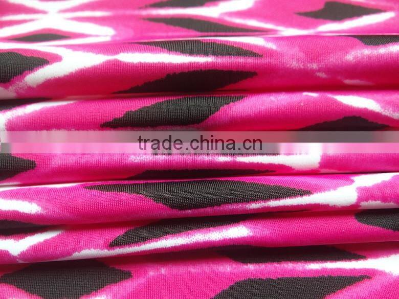 all over abstract pattern print blend stock fabric