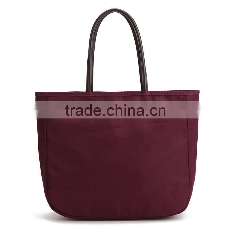 Newest high quality fashionable nylon waterproof tote bag cheap GW741