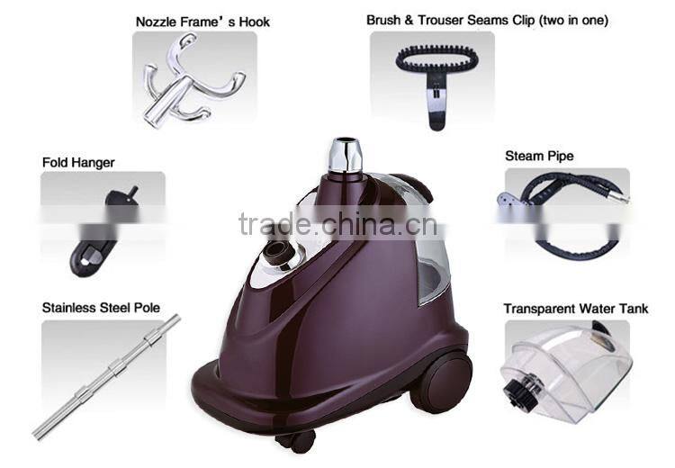 LT-6 Brown Sterilization best selling high quality hanging garment steamer