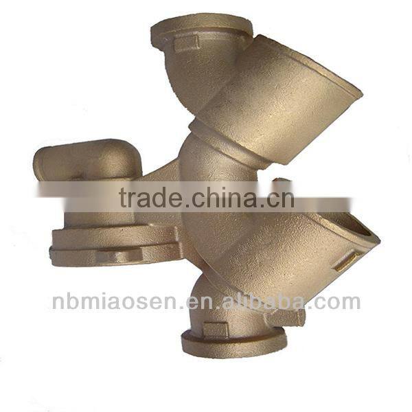 latest brass investment casting pipe fitting tools