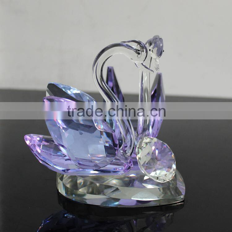 2016 crystal glass purple china wedding souvenir gift items