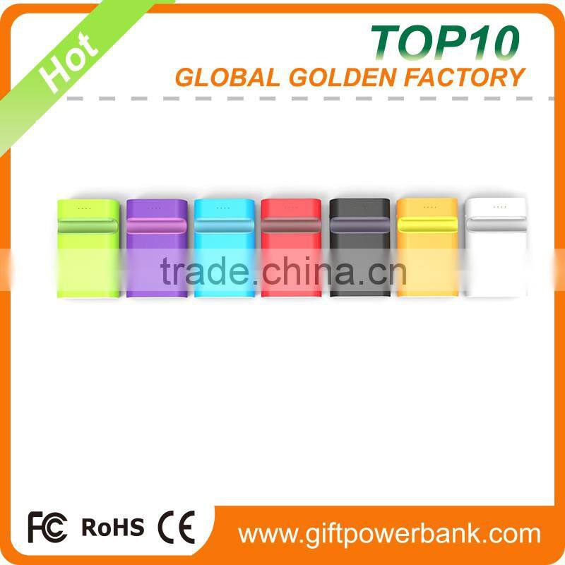 Hot Selling portable Dual USB Power Bank 6000 mAh for mobile devices