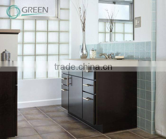 Solid wood wholesale wooden bathroom cabinet
