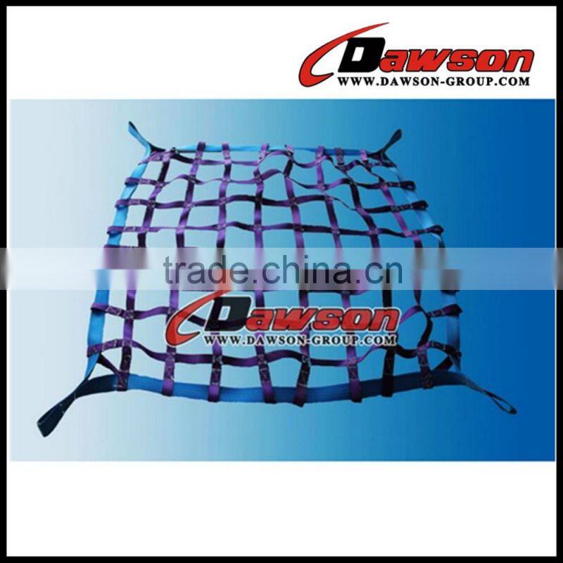 High quality ployester webbing cargo net container Plastic Nets with CE