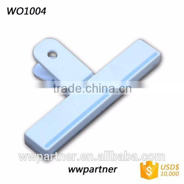 Custom 10cm Snack Food Bag Clip Plastic Factory