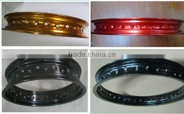 1.4 x 17 1.6 x 17 1.4x18 36 spoke and 36 holes 22 inch motorcycle steel wheel Rim