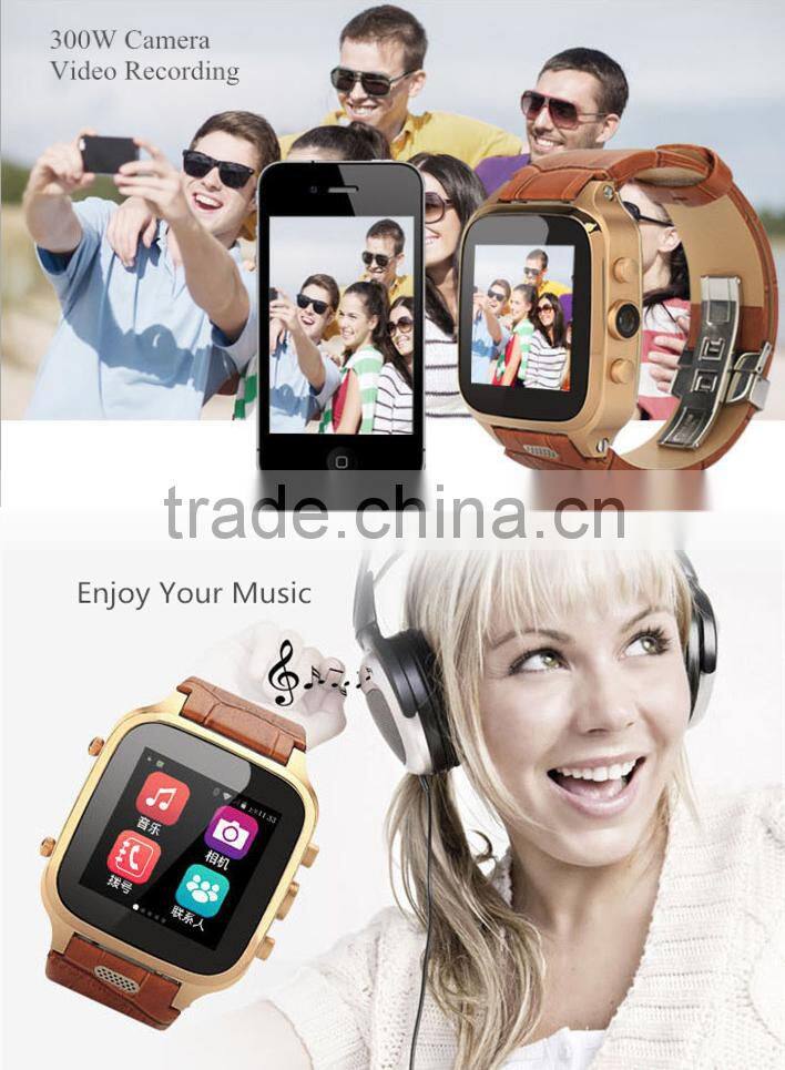 2015 Newest Bluetooth Smart Watch W9 Waterproof MTK6572 1+8G 3G GSM Smart Watches