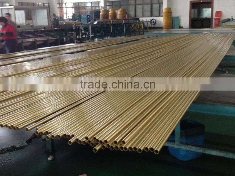 seamless straight brass tube C27200 C27400 C26000