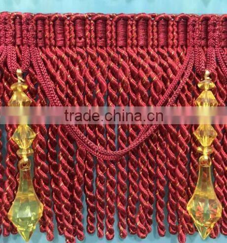 polyester cotton fringe