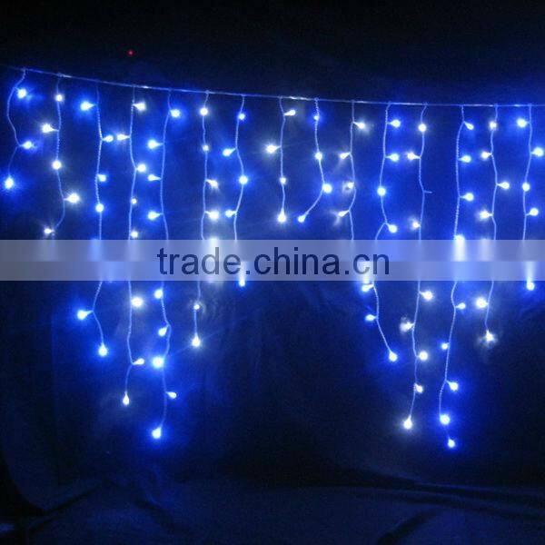icicle light curtains