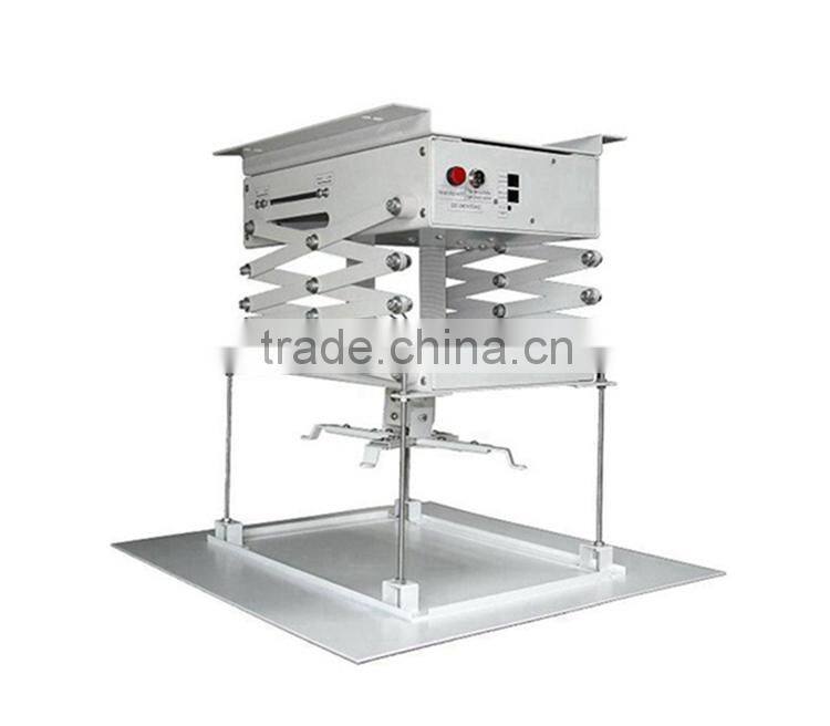 CE Steel Motorized Projector ceiling lift with remote control