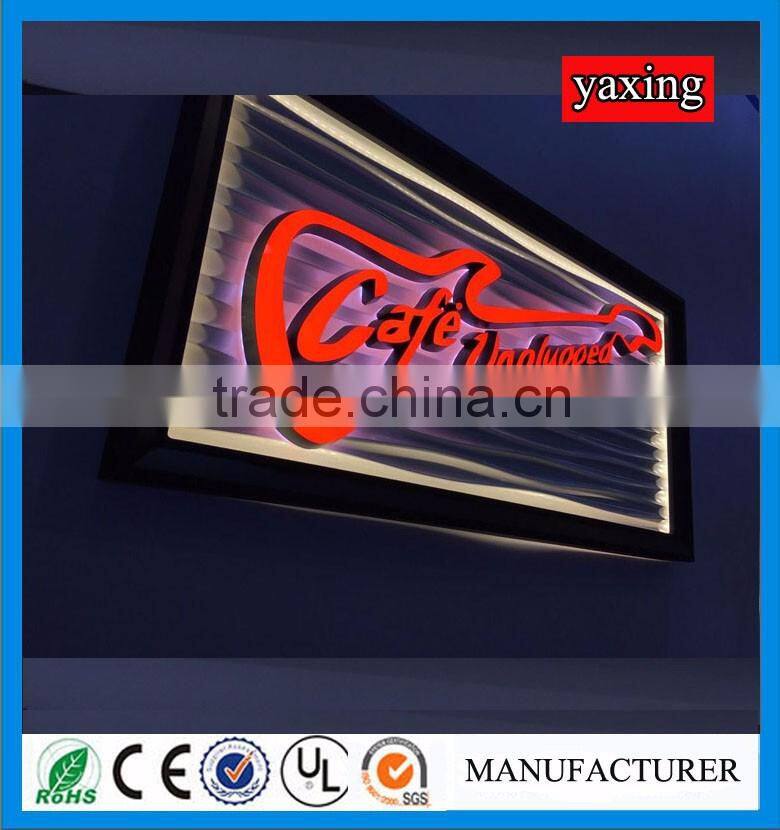 Acrylic led illuminated character for indoor decoration