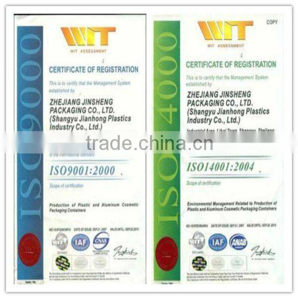 cosmetic jar packagings