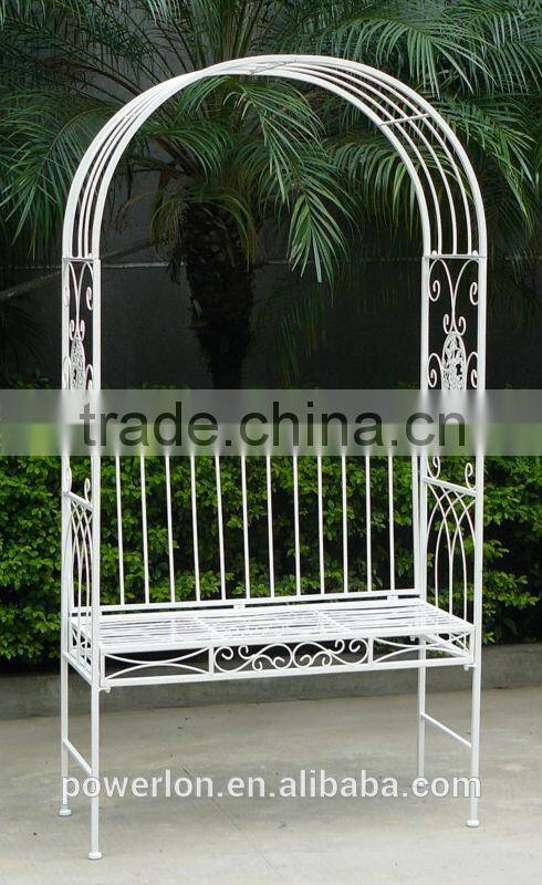 Wedding garden gate metal wedding flower arch