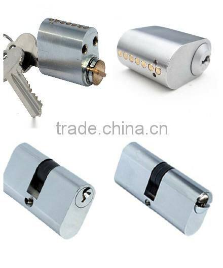 Brass S-groove Key Half Cylinder Lock