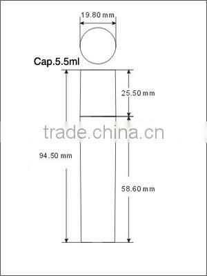 Hotsale classic transparent lipgloss bottle