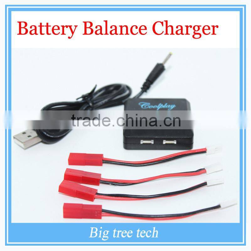 Newest 4 in 1 V977 spare parts RC lipo li-po battery charger