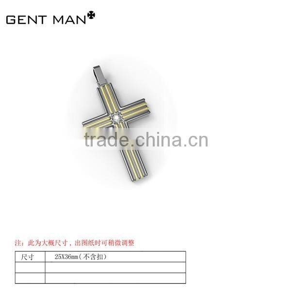 316L Cross Crucifix custom Stainless Steel Pendants cross pendant