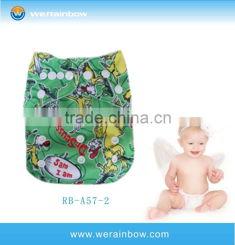 Wholesale Printed Anime Cloth Diapers