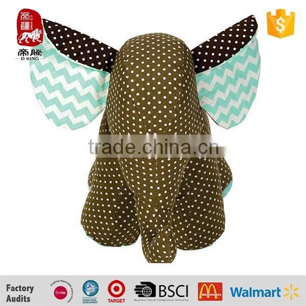 ICTI Audit China factory Cute elephant plush toys,new design stuffed plush elephant toy