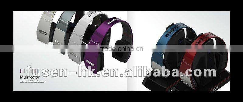 F-MS01 stereo headphone with fashion design