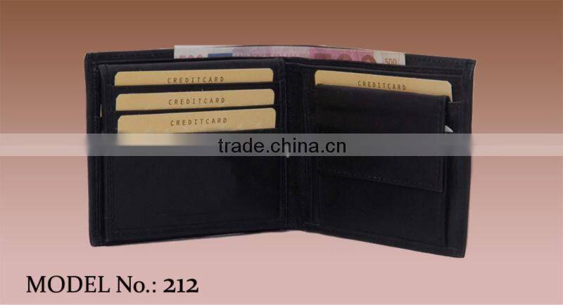 smart and sturdy leather wallet for men