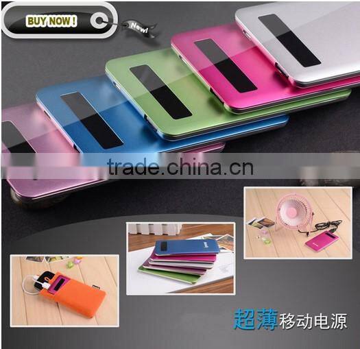 china suppliers super slim powerbank mobile powerbank 5000mah