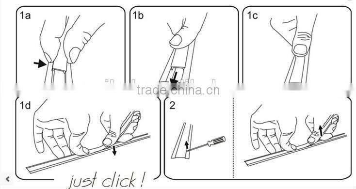 Top quality anodizing power coated led aluminum profile for ground lights