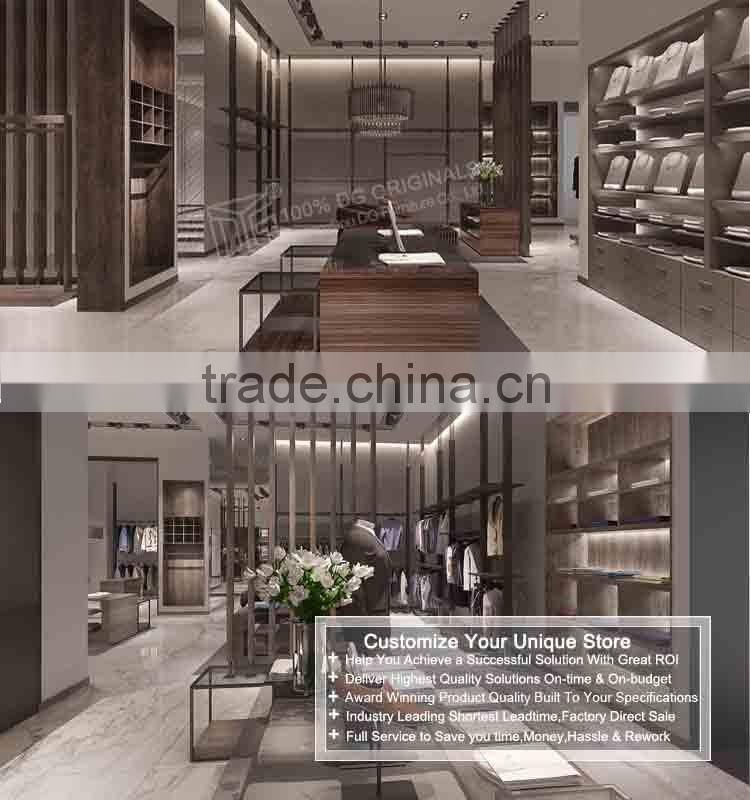 Fashion design ladies clothes shop furniture