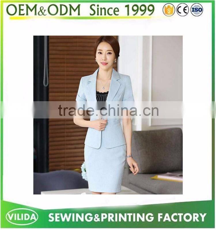 OEM Factory New Ladies OL Office Formal Dress Blazers Lady Slim Fit Suit OEM