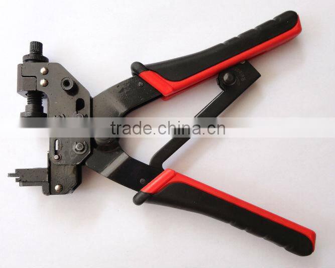 LS-DE156 RJ45/RJ11 network tool BNC/RCA/F connector compression crimping tool amp plug netwrok tools